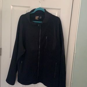 Black zip up sweat shirt